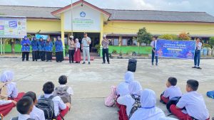 Sat Lantas Polres Bangka Barat Laksanakan Police Go To School Di SMPN 1 Muntok Dalam Rangka Ops Patuh Menumbing 2024