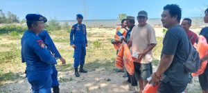 Sat Polairud Bangka Barat Giat Binkabmas Bersama Nelayan Pait Jaya & Doa Bersama