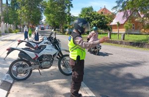 Sat Lantas Polres Bangka Barat Laksanakan Giat Patroli Roda 2