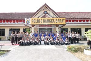 Polres Bangka Barat Terima Kunjungan Kerja Kapolda Kep. Bangka Belitung