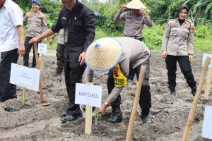 Kapolres Bangka Barat pimpin launcing gugus tugas polri