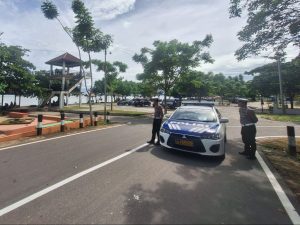 Sat Lantas Polres Bangka Barat Laksanakan Giat Patroli