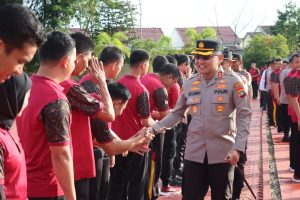 Menyambut Ramadhan,Kapolres Halal Bihalal Dengan Personil Polres Bangka Barat