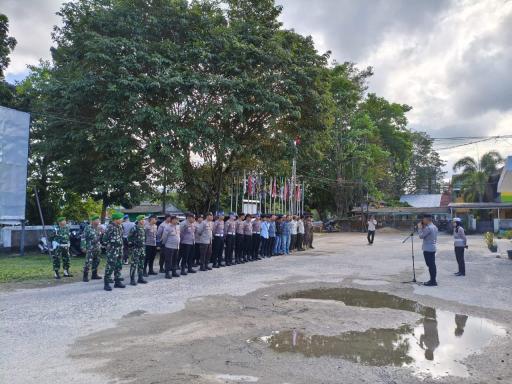 Polres Bangka Barat Amankan Rapat Pleno Penetapan Paslon Bupati dan Wakil Bupati 2024